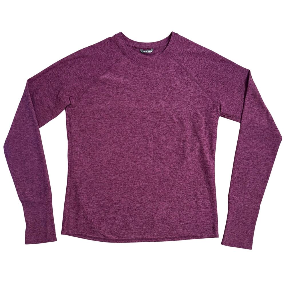 Oiselle Lux Layer Running Top Long Sleeve Pullover Baselayer Purple Women's 2